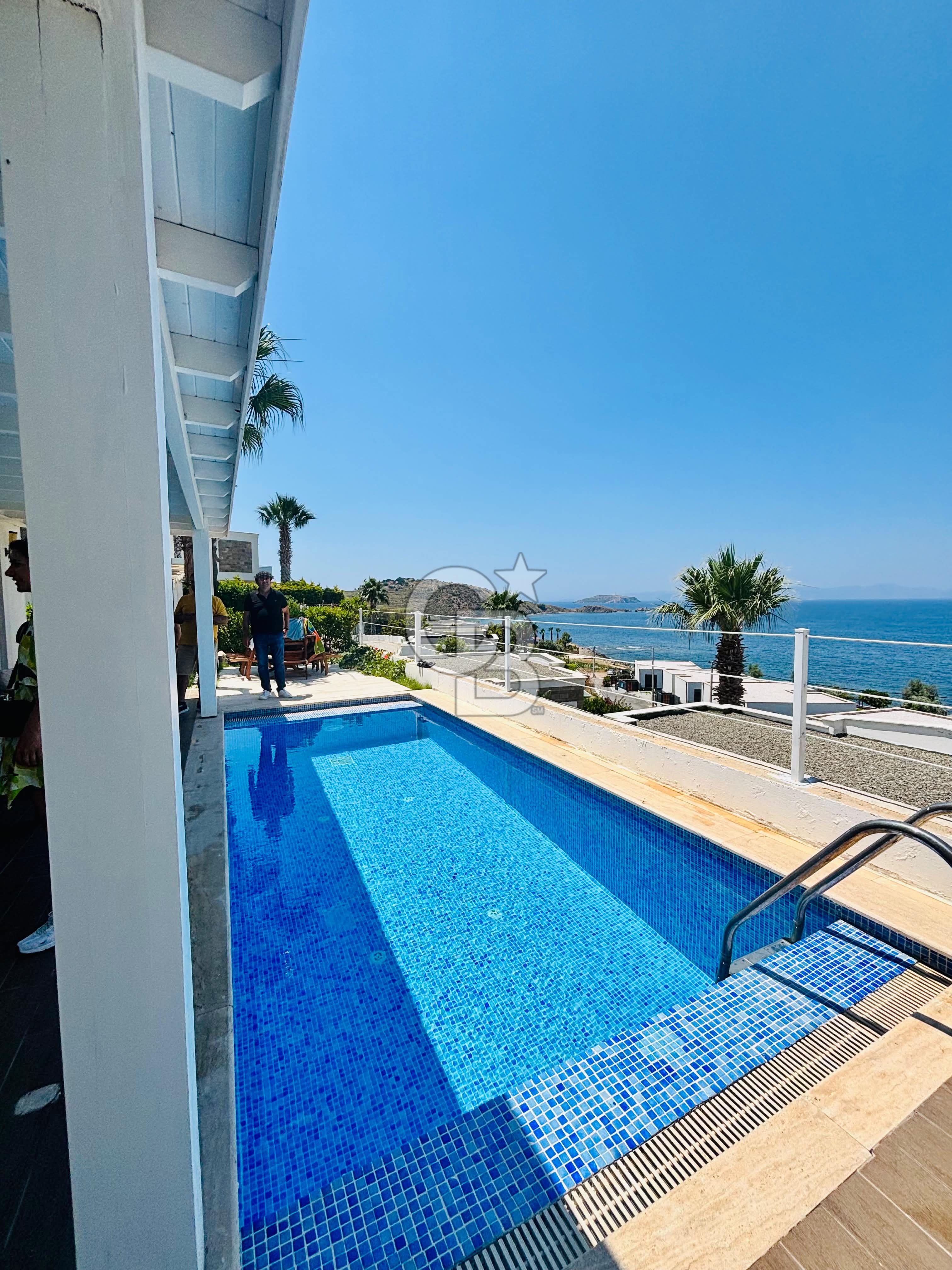 Bodrum Gümüşlükte Deniz Manzaralı Satılık 3+1 Villa