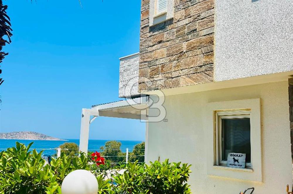 Bodrum Gümüşlükte Deniz Manzaralı Satılık 3+1 Villa