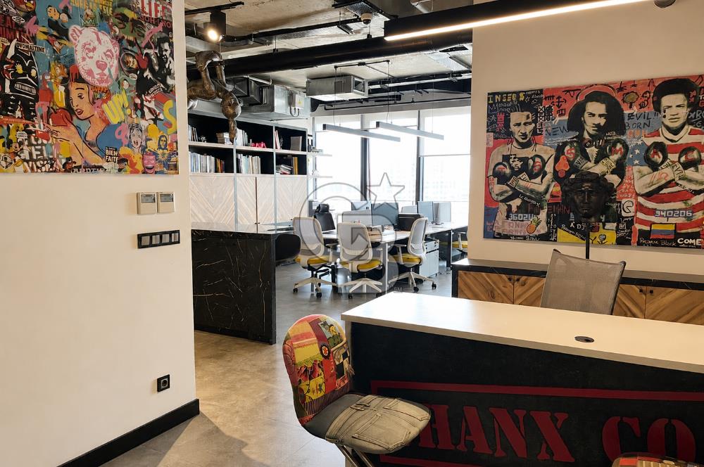 Now Bomonti'de Kiralık Lüks Ofis Katı