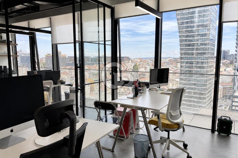 Now Bomonti'de Kiralık Lüks Ofis Katı