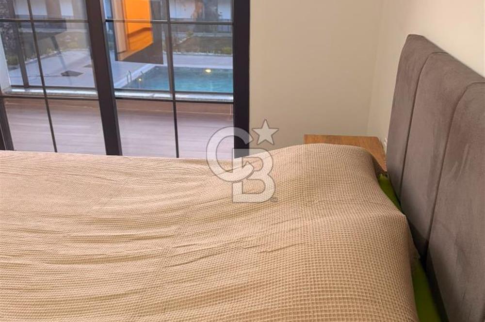 Gömeç Yaya da Havuzlu Sitede Sıfır Eşyalı 2+1 Kiralık Dubleks
