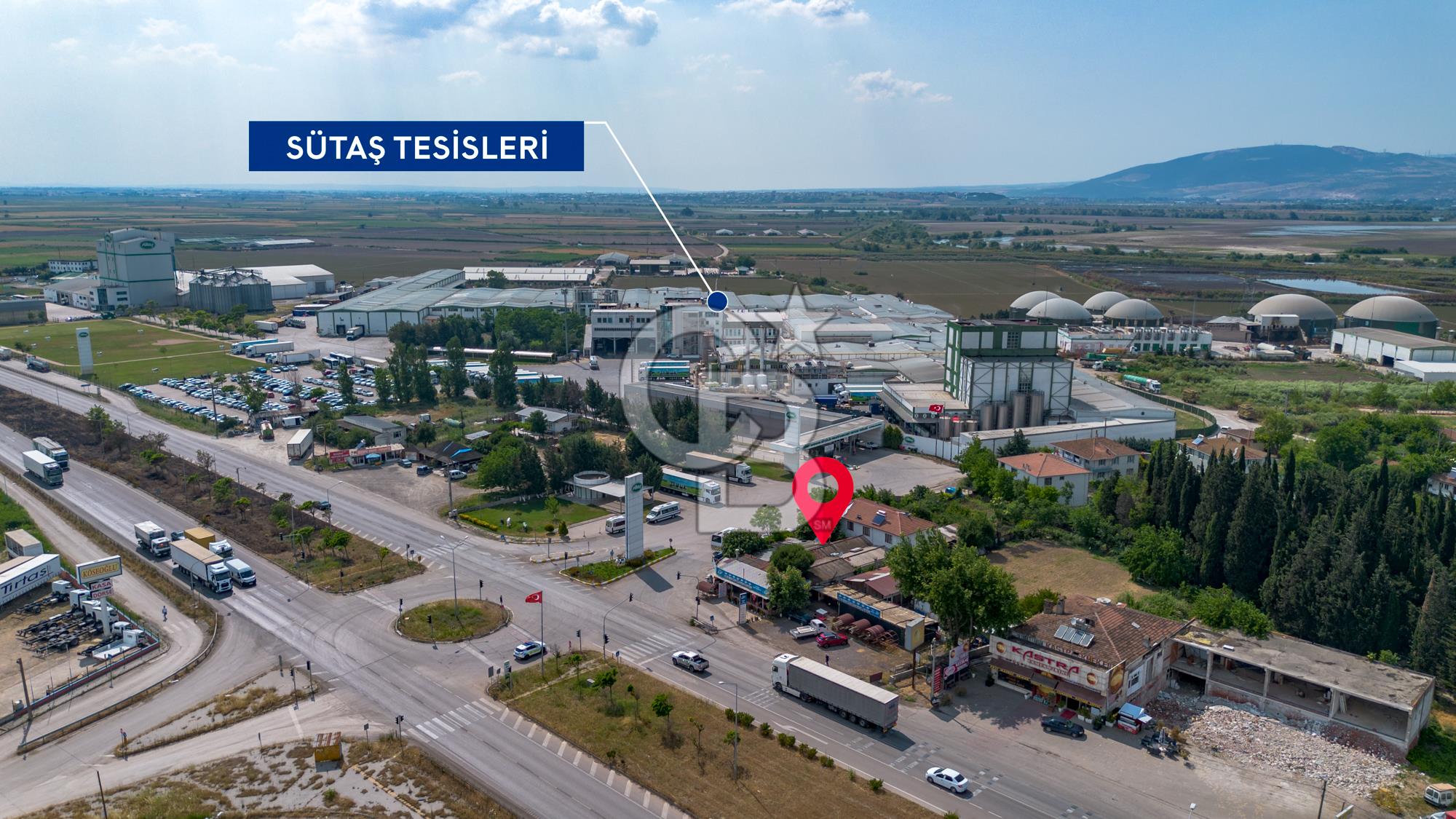 CB AMBIANCE'DAN ULUABAT SÜTAŞ YANI 988 M2 ARSA VE MÜLKLERİ