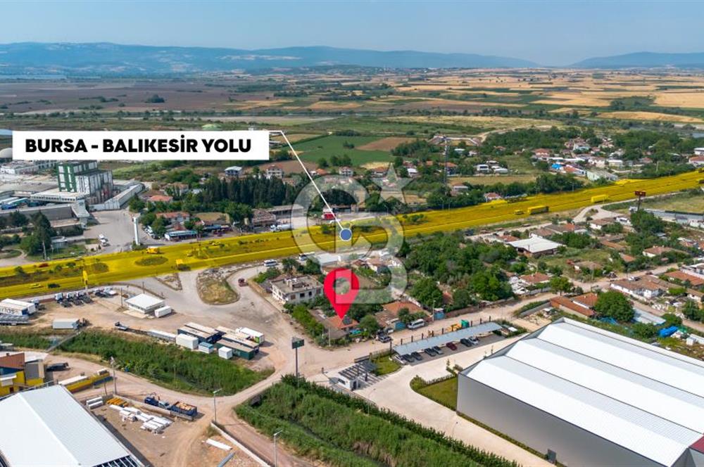CB AMBIANCE'DAN ULUABAT SÜTAŞ YAKININDA 840 M2 ARSA VE KÖY EVİ