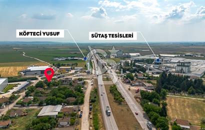 CB AMBIANCE'DAN ULUABAT SÜTAŞ YAKININDA 840 M2 ARSA VE KÖY EVİ