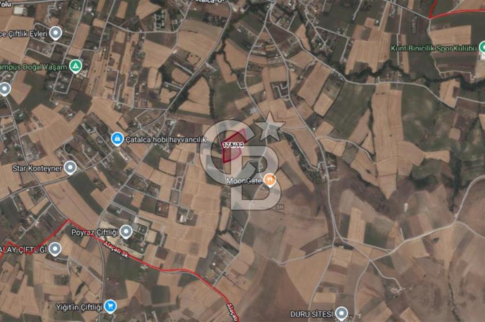 ÇATALCA OVA YENİCE'DE SATILIK 400 M2 TARLA