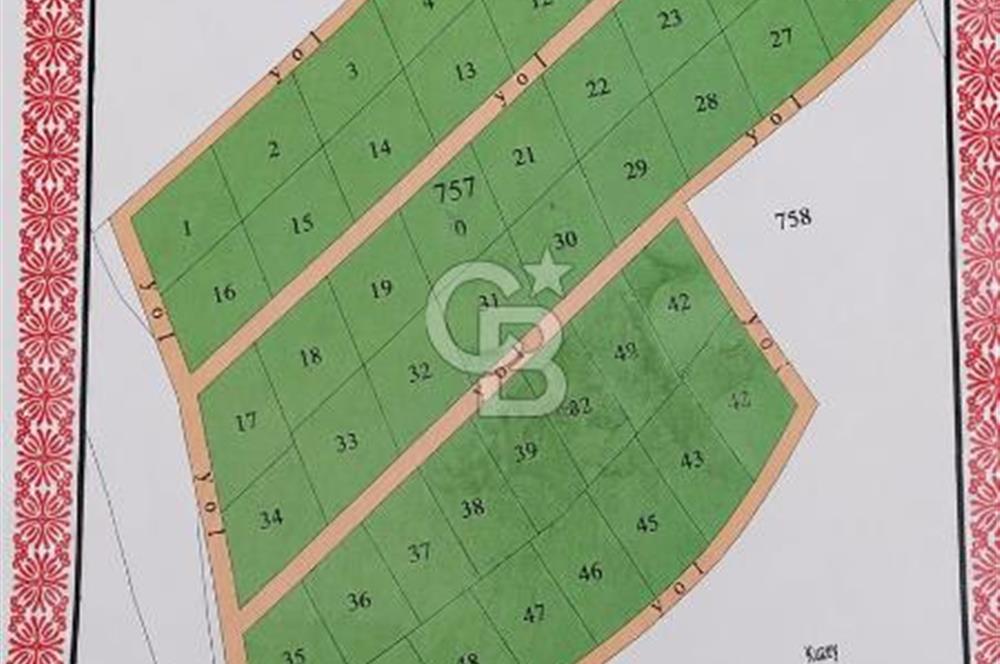  ÇATALCA OVA YENİCE'DE SATILIK 400 M2 TARLA