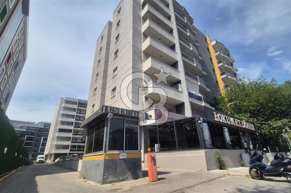 YAŞAR ÜNİVERSİTESİ YANI USLU LOFT'TA EŞYALI TAŞINMAYA HAZIR 1+0 DAİRE