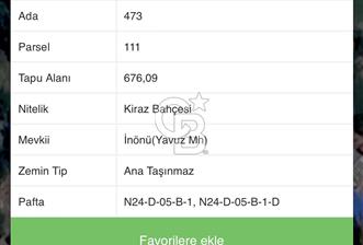 KORKUTELİ YEŞİLYAYLA KÖY MERKEZİNDE 676 M2 BAHÇE VASFINDA ARAZİ - 6 - 353363