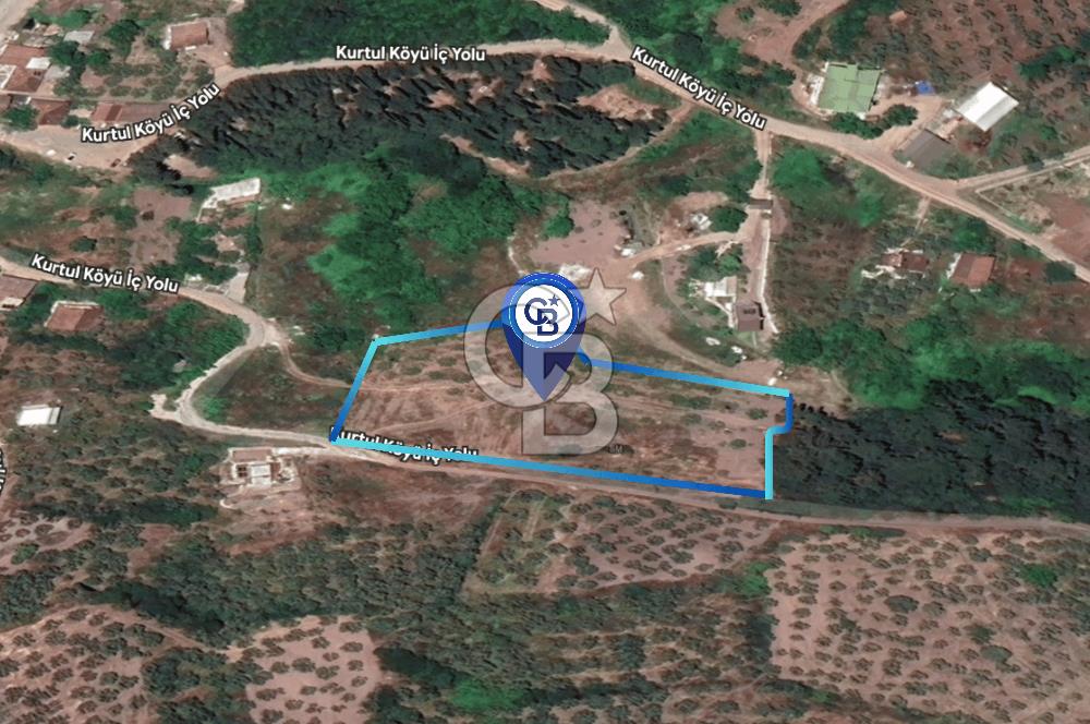 GEMLİK KURTUL’DA ELEKTRİK VE SUYU HAZIR, YOLA CEPHELİ 5.189 m² TARLA