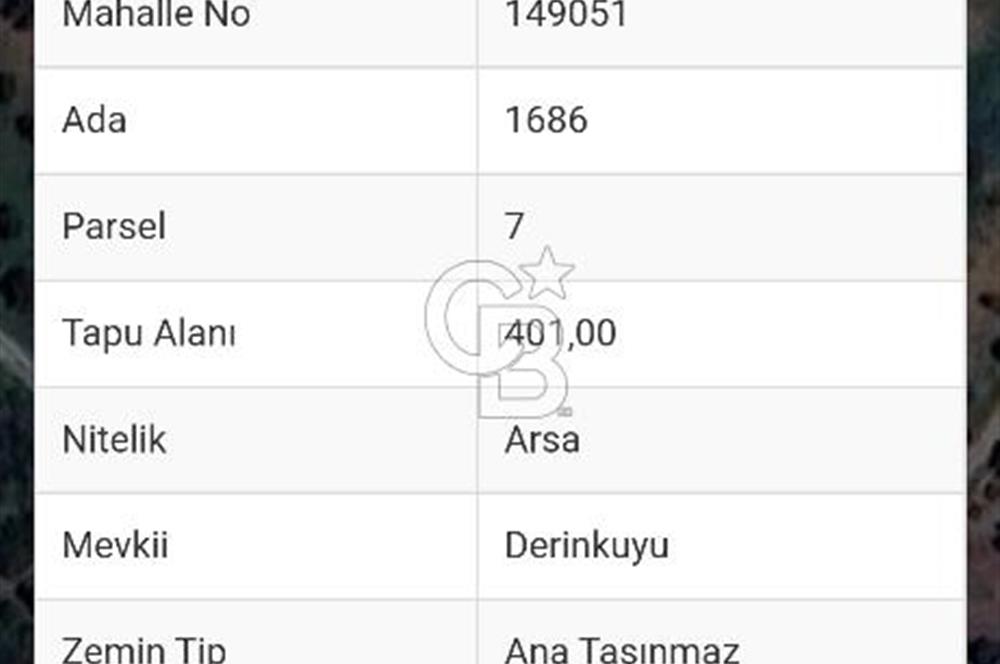 Zümrüttepede Satılık Villa arsası 400 m2 - 20/40 imarlı