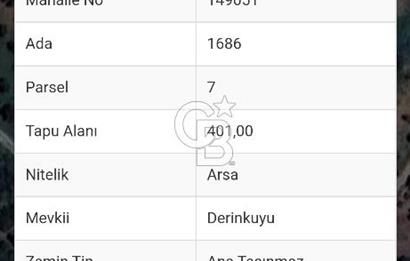 Zümrüttepede Satılık Villa arsası 400 m2 - 20/40 imarlı