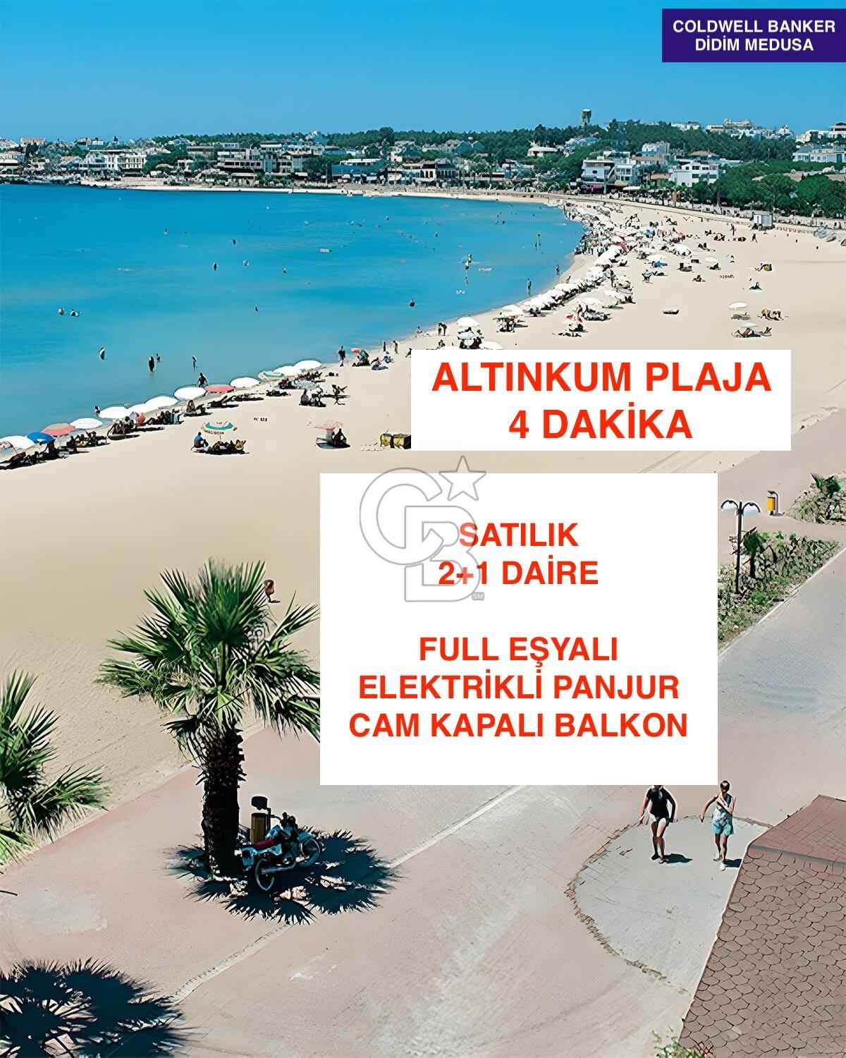 Didim Burger King Arkasında 2+1 ara kat Satılık Daire Cam Balkonlu