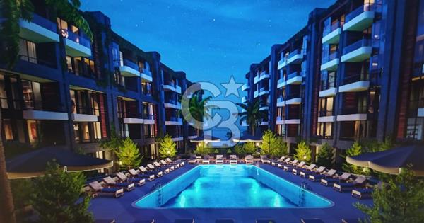 MEYDAN SUİT SAMANLI DA DENİZ ve DOĞA MANZARALI SATILIK 1+1 DAİRE - 353447