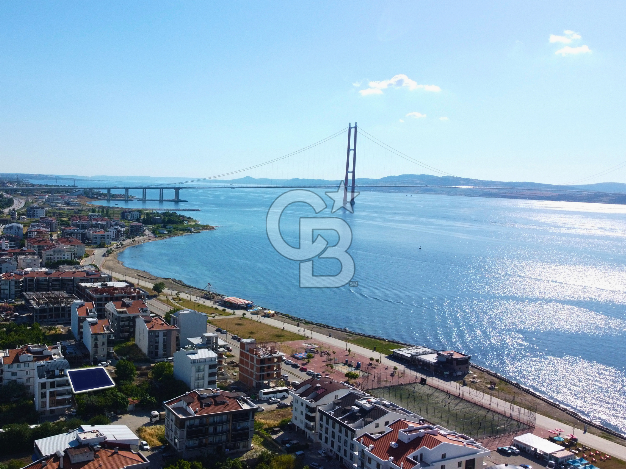Çanakkale Lapseki Yeni Kordon Denize Çok Yakın 4 Kat İmarlı Arsa