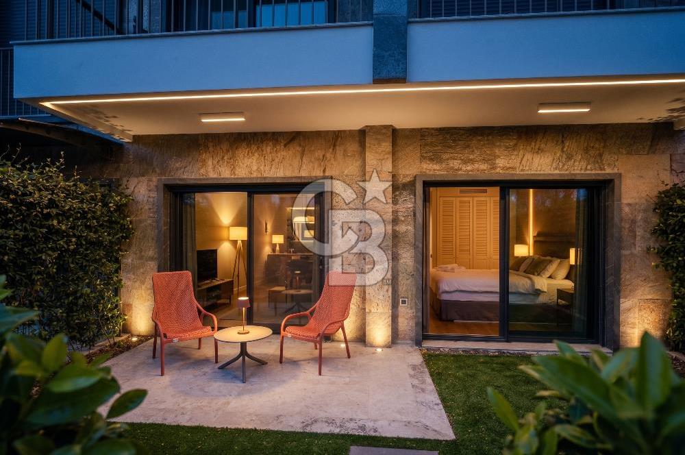 FAAT SUİTES PREMİUM EŞYALI KİRALIK BAHÇELİ 1+1 DAİRE
