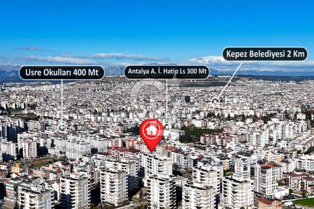 Muratpaşa Yenigün Mahallesi'nde Site İçinde Satılık 3+1 Daire