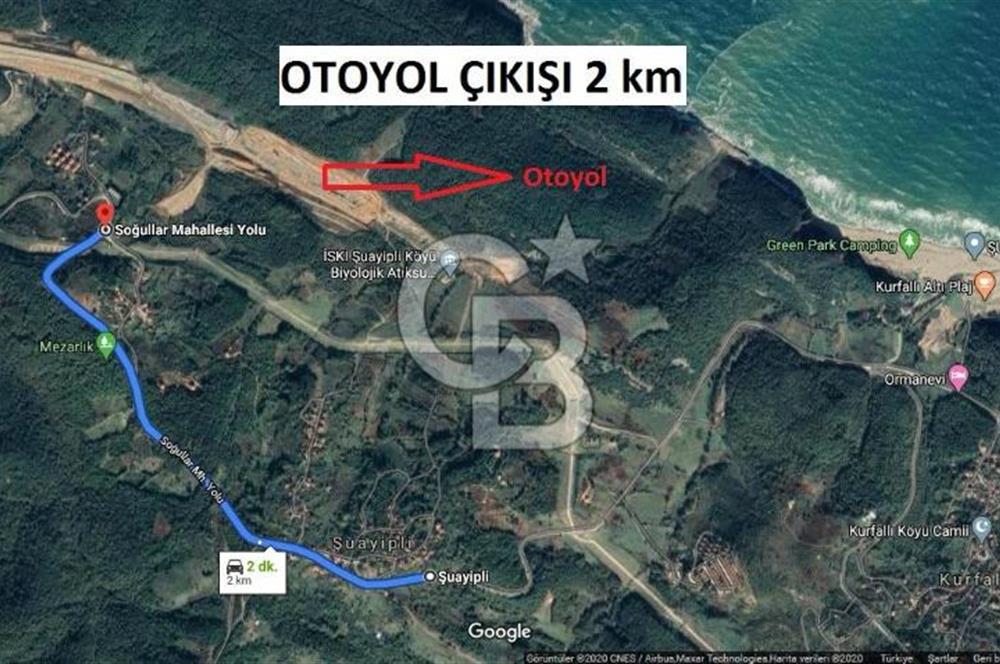 ŞİLE ŞUAYİPLİ TERKLERİ YAPILMIŞ KONUT İMARLI ARSA