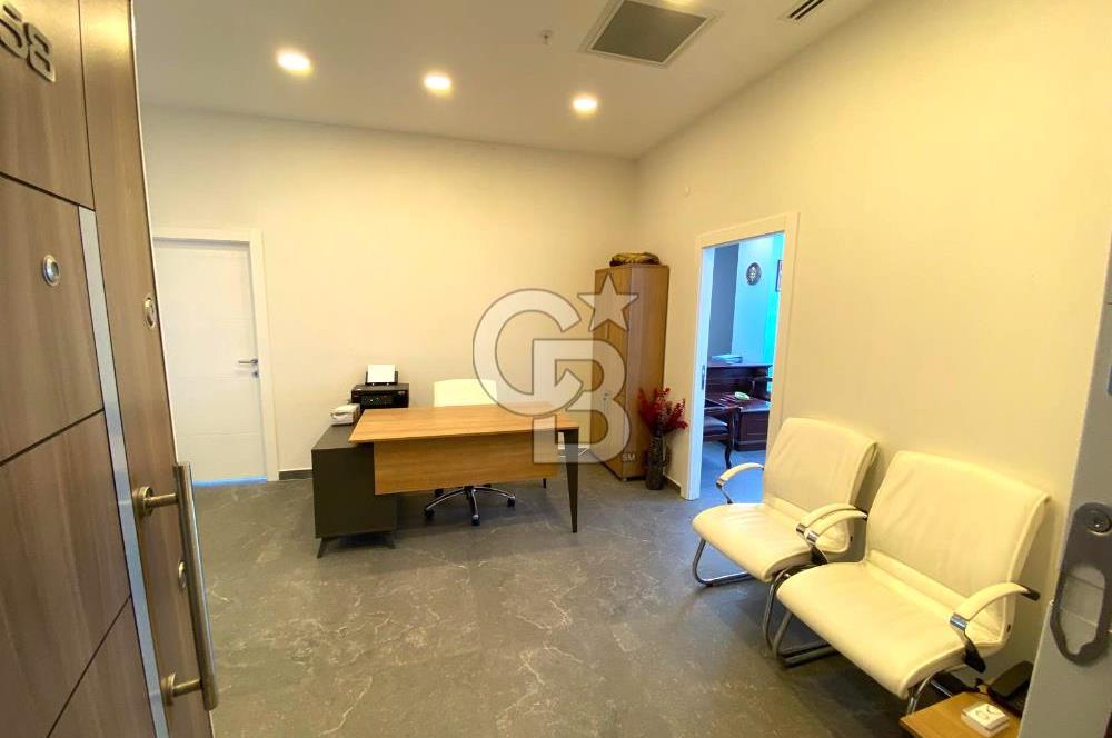 ÇUKURAMBAR PLAZADA YÜKSEK KAT YAPILI 110 M2 , 2+1 KİRALIK OFİS