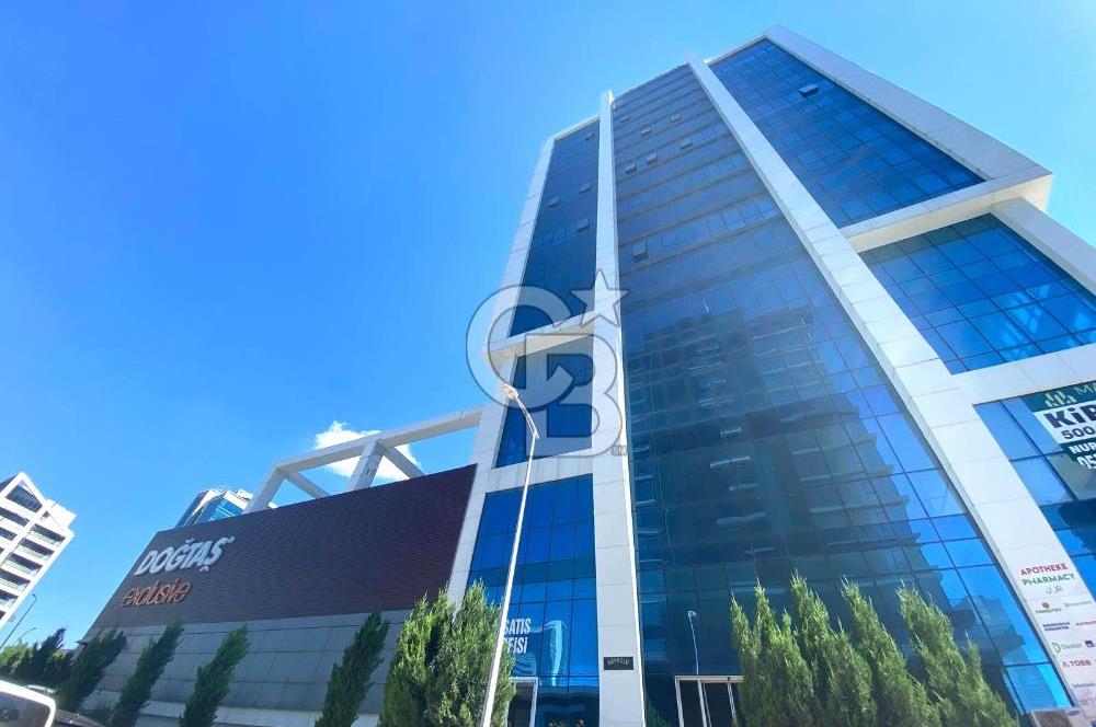 ÇUKURAMBAR PLAZADA YÜKSEK KAT YAPILI 110 M2 , 2+1 KİRALIK OFİS