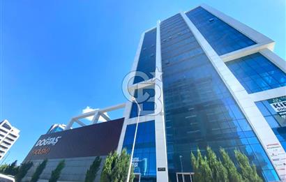 ÇUKURAMBAR PLAZADA YÜKSEK KAT YAPILI 110 M2 , 2+1 KİRALIK OFİS