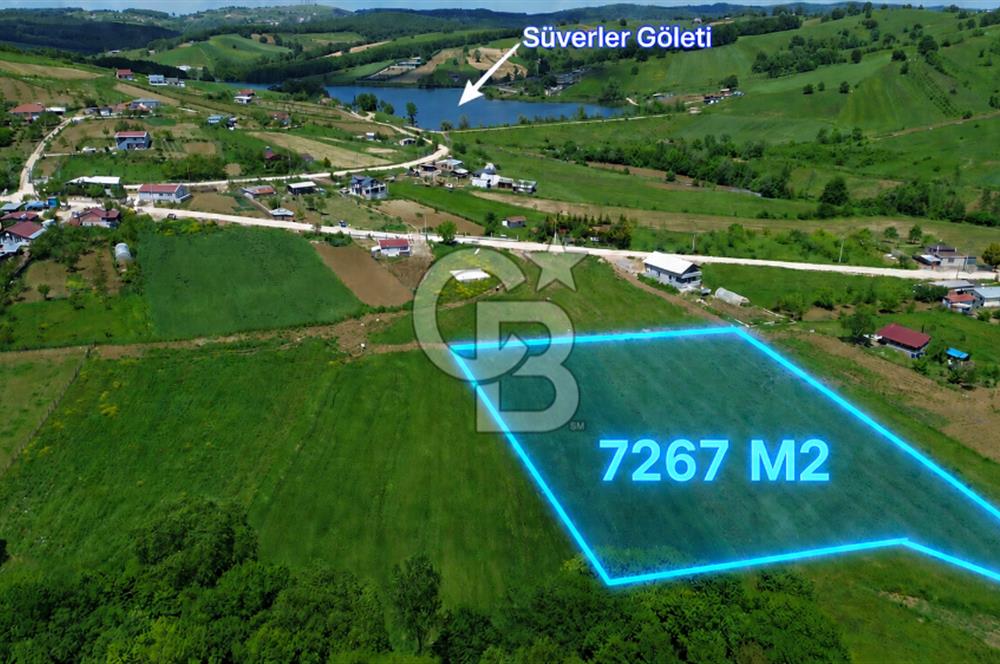 İZMİT SÜVERLERDE YOLA TEK PARSEL YATIRIMLIK 7267 M2 FIRSAT ARSA
