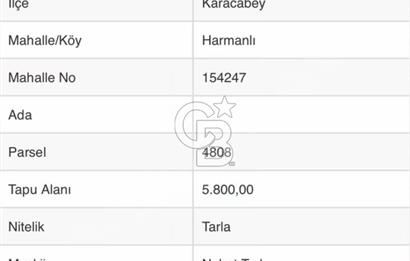 CB BLACK'TAN UYGUN FİYATLI TARLA