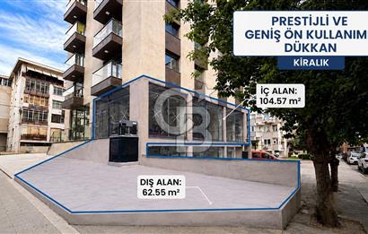 BAĞDAT CADDESİNDE ÖN KULLANIMLI KİRALIK DÜKKAN