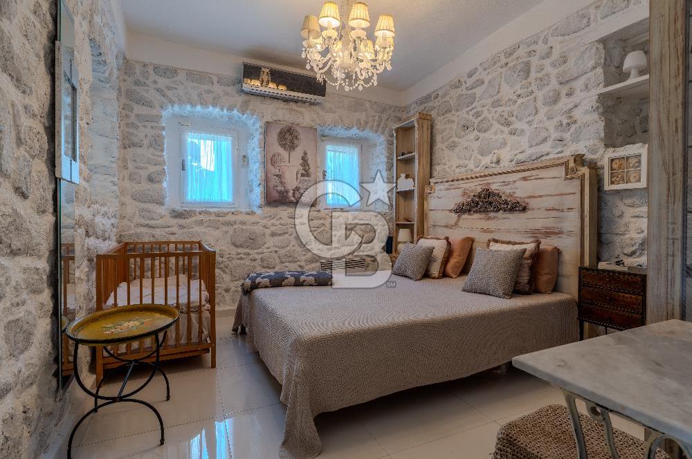 Türkbükü'nde 2+1 Müstakil Taş Ev