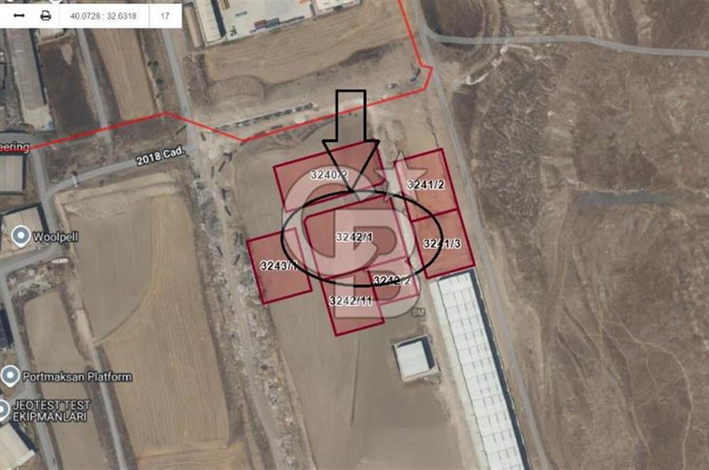 SARAY’DA SANAYİ İMARLI 115 m2 HİSSELİ SATILIK ARSA