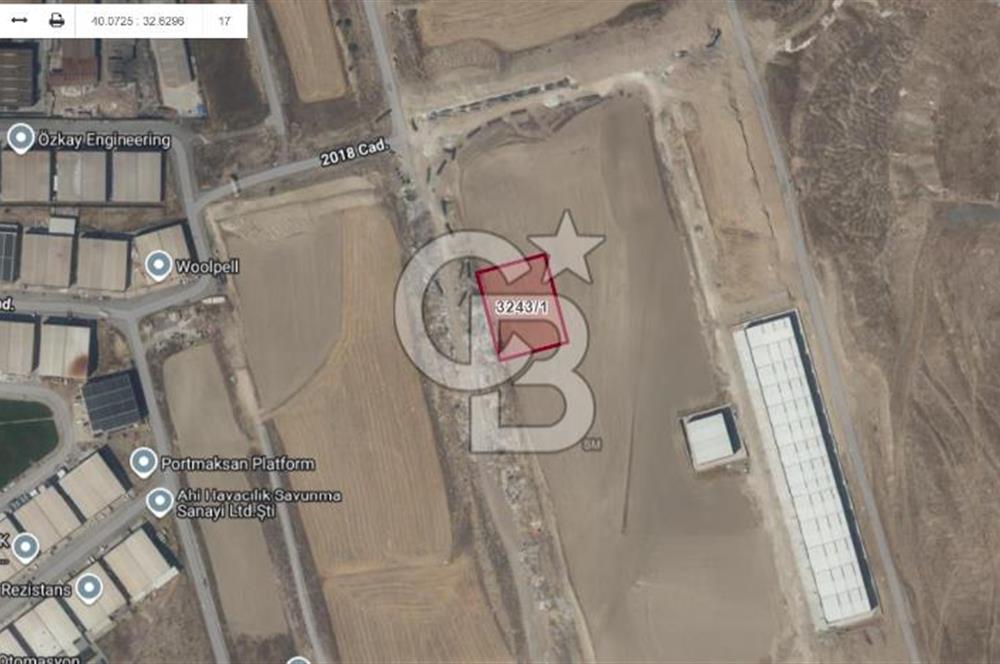 SARAY’DA MÜSTAKİL TAPULU SANAYİ İMARLI 4000 m2 SATILIK ARSA