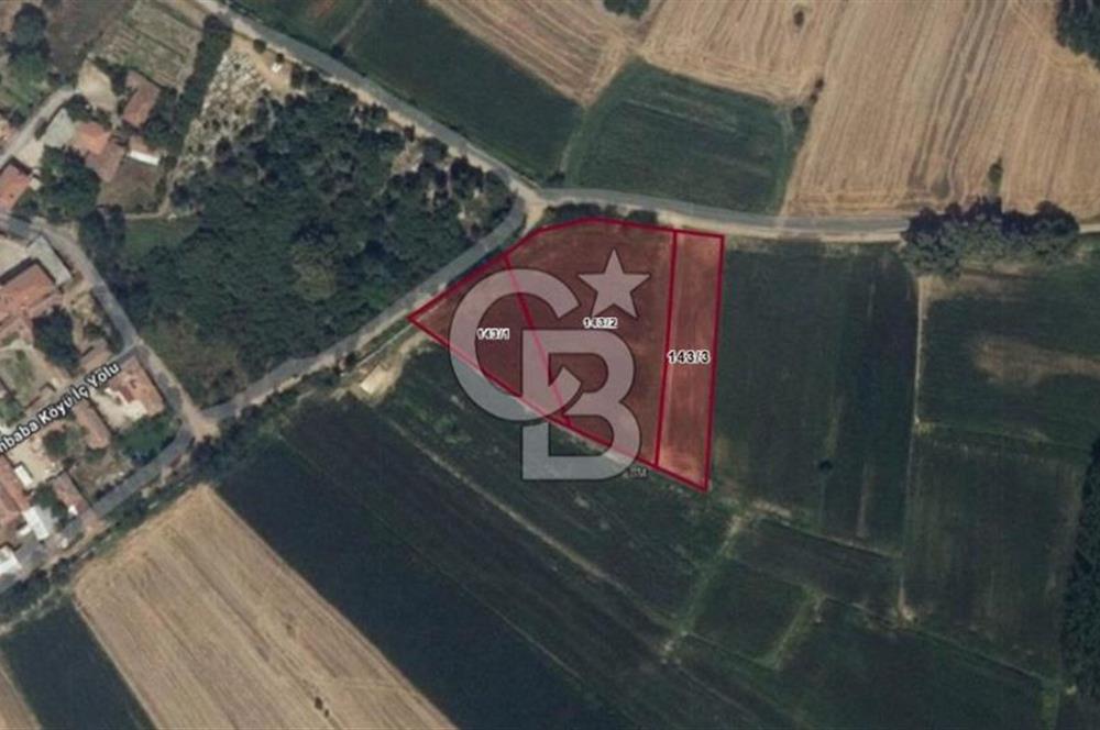 Kırklareli Merkez | Koyunbaba Köyü SATILIK 1.633 m² FIRSAT Tarla