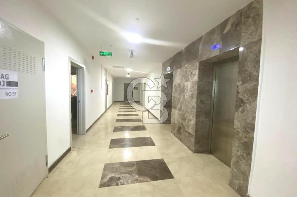 ÇUKURAMBAR PLAZADA YÜKSEK KAT YAPILI 110 M2 , 2+1 KİRALIK OFİS