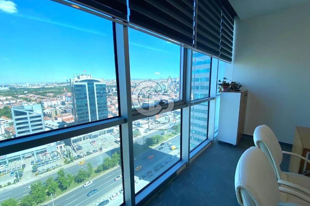 ÇUKURAMBAR PLAZADA YÜKSEK KAT YAPILI 110 M2 , 2+1 KİRALIK OFİS
