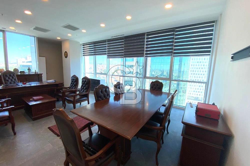 ÇUKURAMBAR PLAZADA YÜKSEK KAT YAPILI 110 M2 , 2+1 KİRALIK OFİS