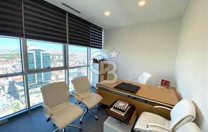 ÇUKURAMBAR PLAZADA YÜKSEK KAT YAPILI 110 M2 , 2+1 KİRALIK OFİS