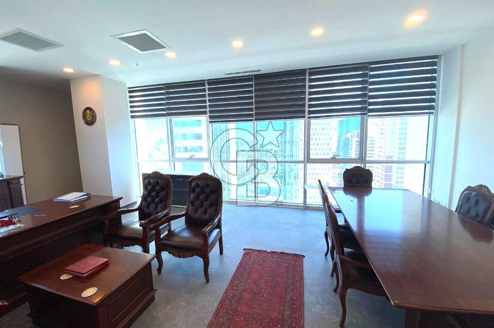 ÇUKURAMBAR PLAZADA YÜKSEK KAT YAPILI 110 M2 , 2+1 KİRALIK OFİS