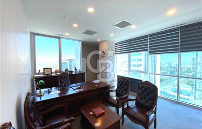 ÇUKURAMBAR PLAZADA YÜKSEK KAT YAPILI 110 M2 , 2+1 KİRALIK OFİS