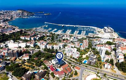 Kuşadası Marina'da Müstakil havuzlu lüks 1+1 Kiralık Daire