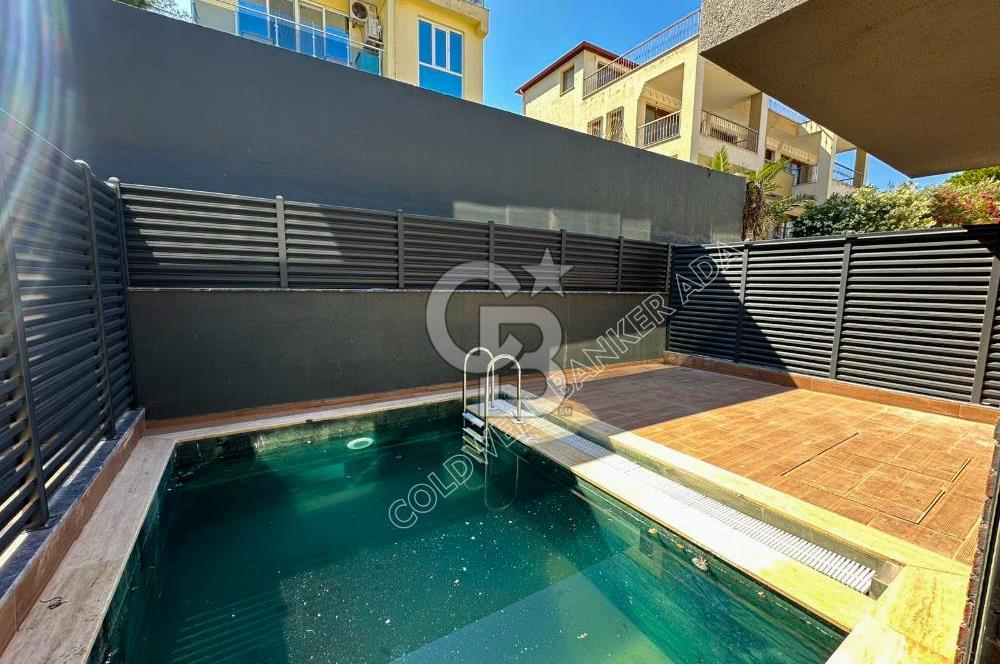 Kuşadası Marina'da Müstakil havuzlu lüks 1+1 Kiralık Daire