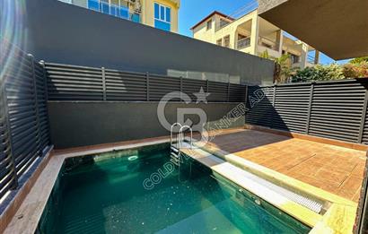 Kuşadası Marina'da Müstakil havuzlu lüks 1+1 Kiralık Daire