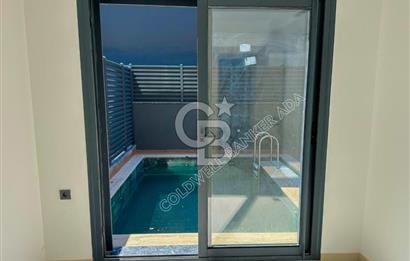 Kuşadası Marina'da Müstakil havuzlu lüks 1+1 Kiralık Daire
