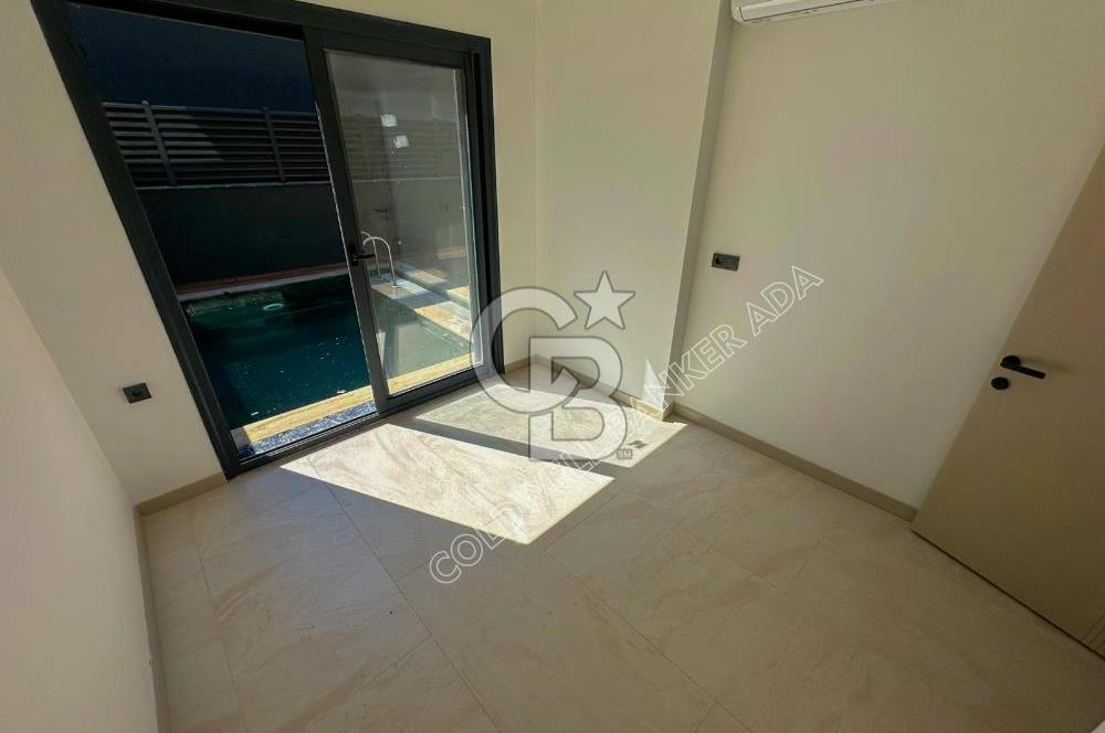 Kuşadası Marina'da Müstakil havuzlu lüks 1+1 Kiralık Daire