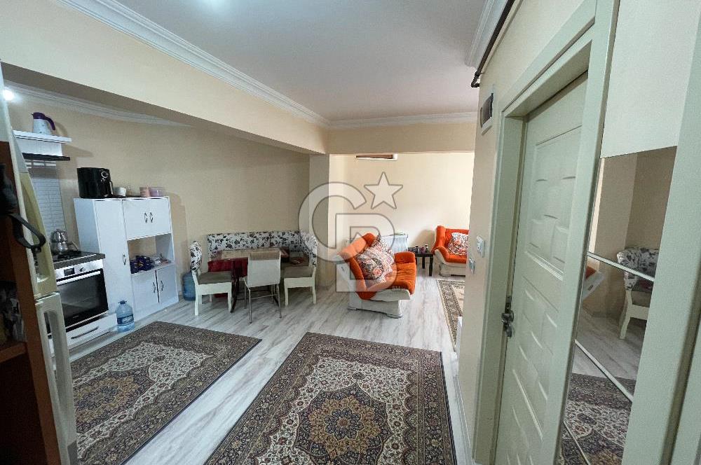 ÇANAKKALE KEPEZ'DE BÖLGENİN EN GENİŞ 1+1 BAHÇELİ DAİRESİ