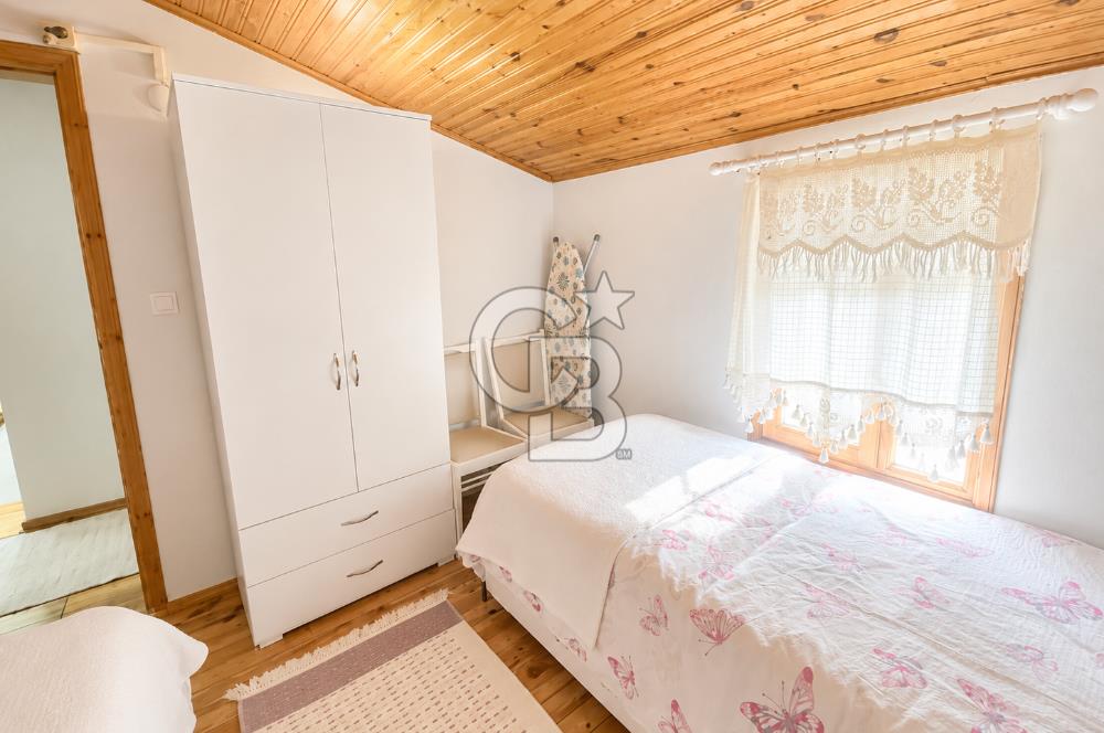 KIŞIN ŞÖMİNE YAZIN VERANDA KEYFİ: ÖZEL KONUMLU 3+1 VİLLA