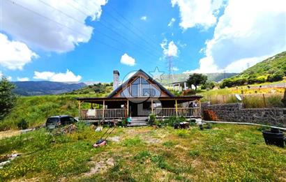 BORNOVA EĞRİDERE'DE 1000 M2 ARSA İÇİNDE AHŞAP BAĞ EVİ SATILIK