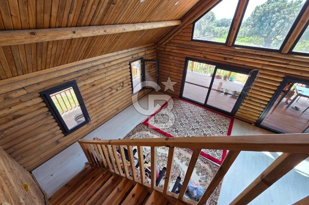 BORNOVA EĞRİDERE'DE 1000 M2 ARSA İÇİNDE AHŞAP BAĞ EVİ SATILIK