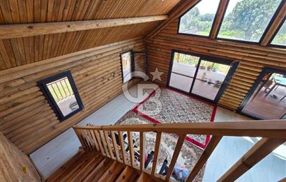 BORNOVA EĞRİDERE'DE 1000 M2 ARSA İÇİNDE AHŞAP BAĞ EVİ SATILIK