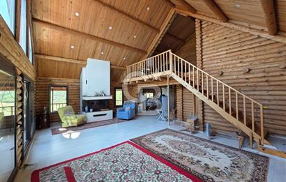 BORNOVA EĞRİDERE'DE 1000 M2 ARSA İÇİNDE AHŞAP BAĞ EVİ SATILIK