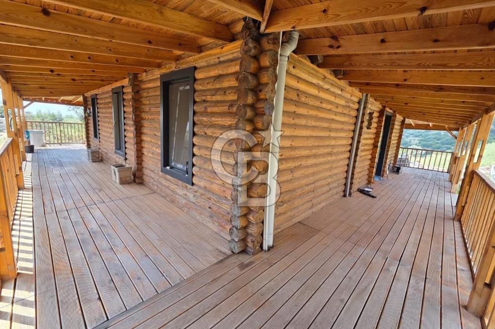 BORNOVA EĞRİDERE'DE 1000 M2 ARSA İÇİNDE AHŞAP BAĞ EVİ SATILIK