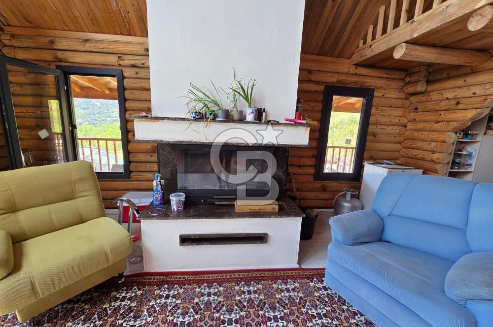 BORNOVA EĞRİDERE'DE 1000 M2 ARSA İÇİNDE AHŞAP BAĞ EVİ SATILIK